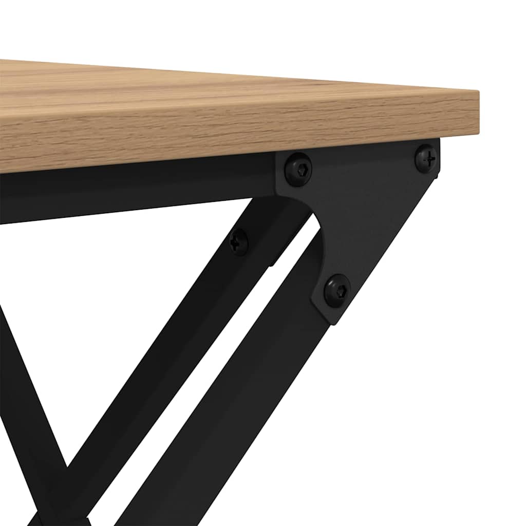 Coffee Table Artisan Oak 100 x 49 x 40 cm Engineered Wood