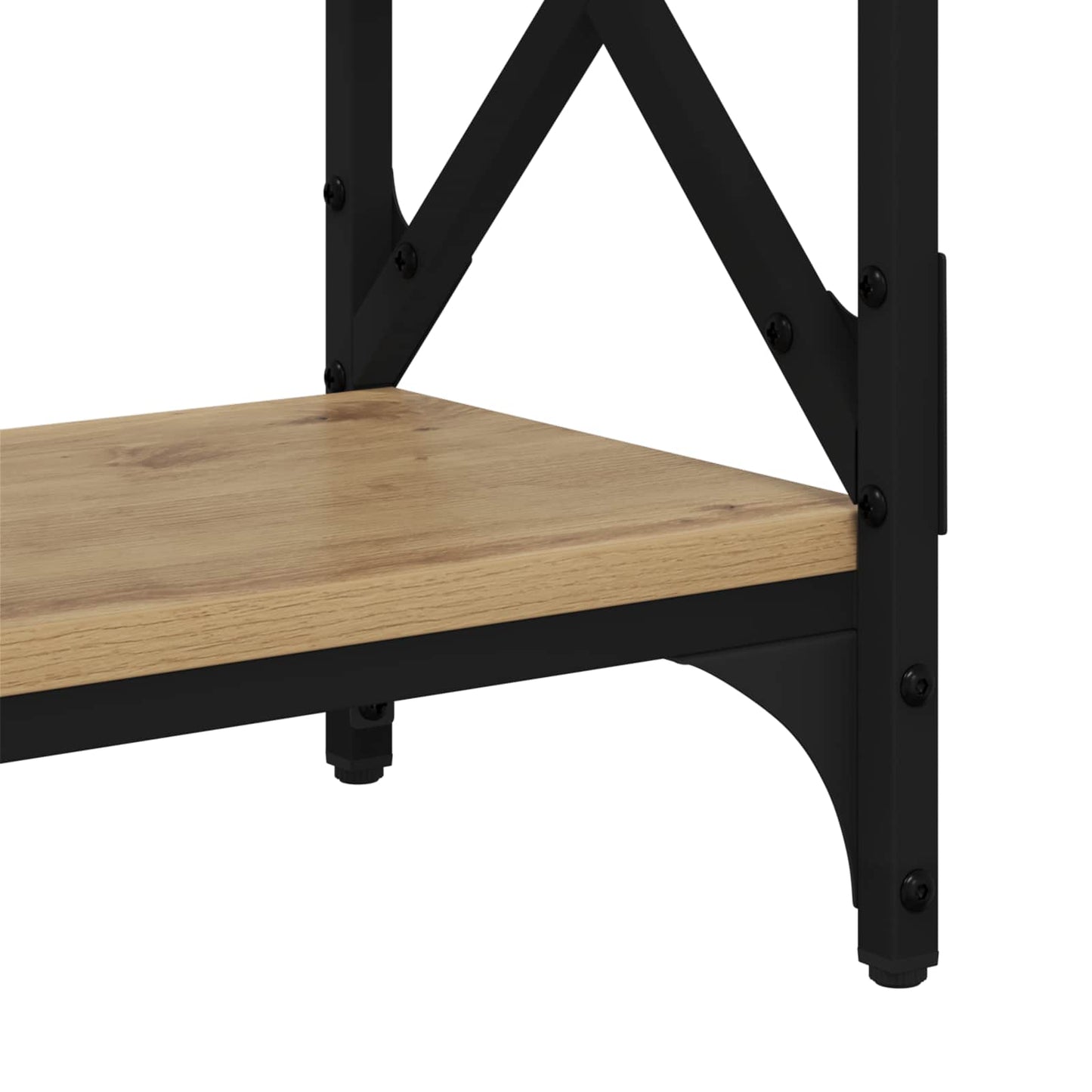 Console Table Artisan Oak 100 x 28 x 80.5 cm Engineered Wood