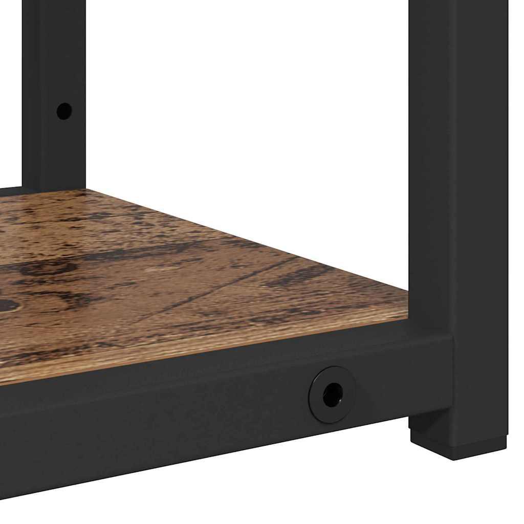 Wall Shelf Old Wood 80 x 21 x 78.5 cm Engineered Wood