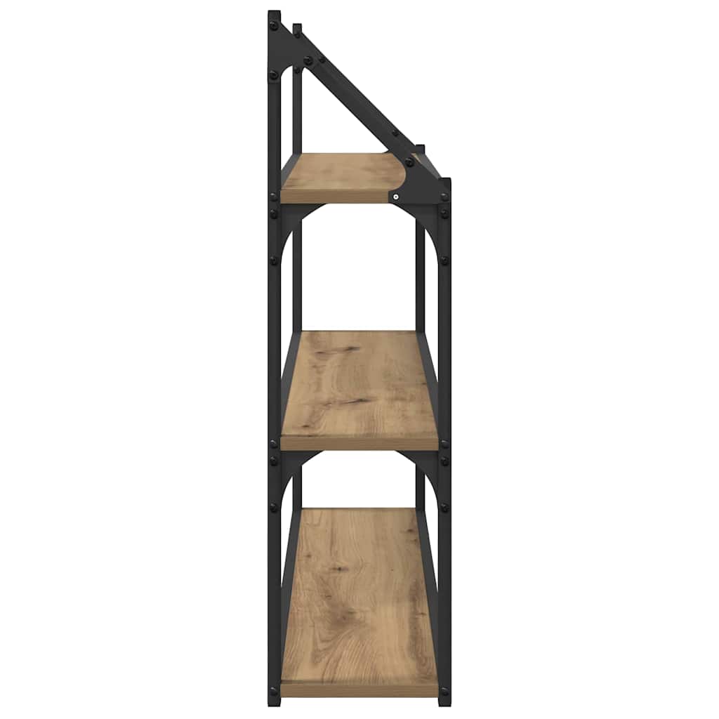 Wall Shelf Artisan Oak 80 x 21 x 78.5 cm Engineered Wood