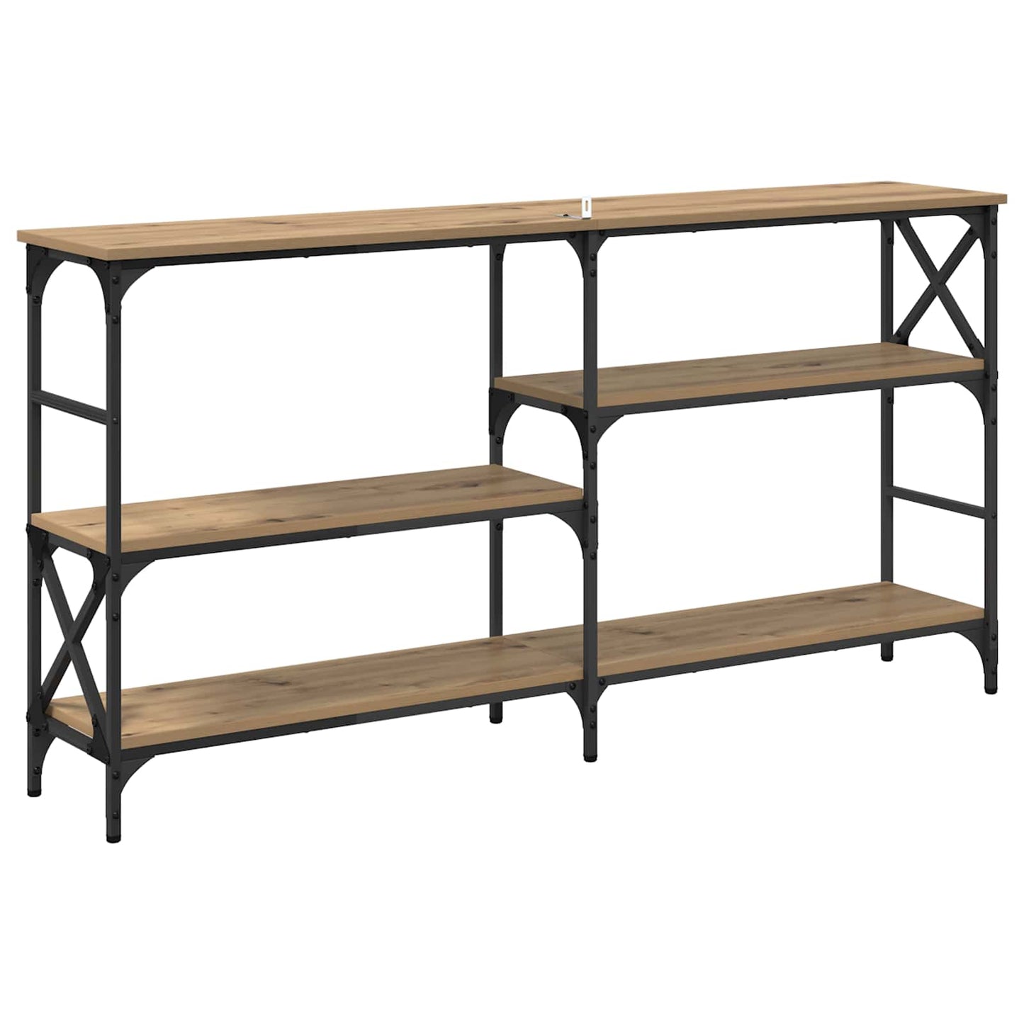 Console Table Artisan Oak 150 x 29 x 76.5 cm Engineered Wood