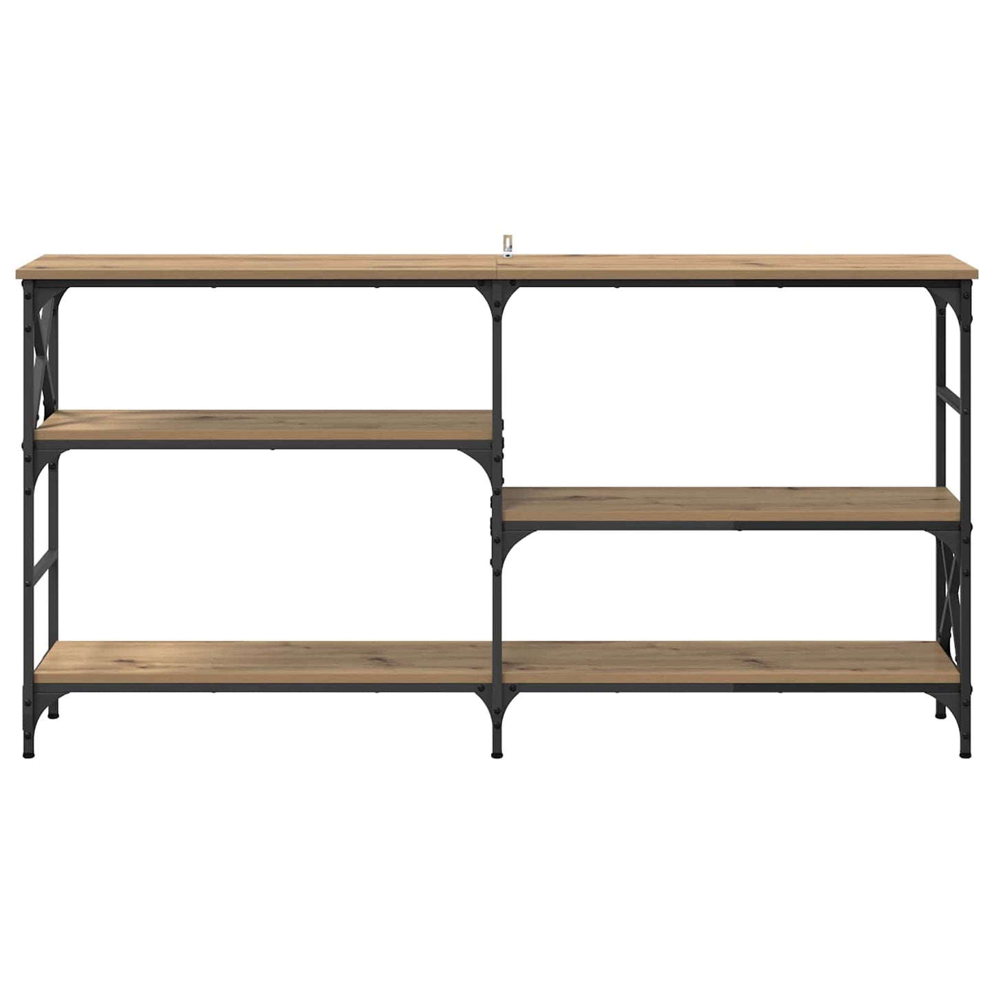 Console Table Artisan Oak 150 x 29 x 76.5 cm Engineered Wood