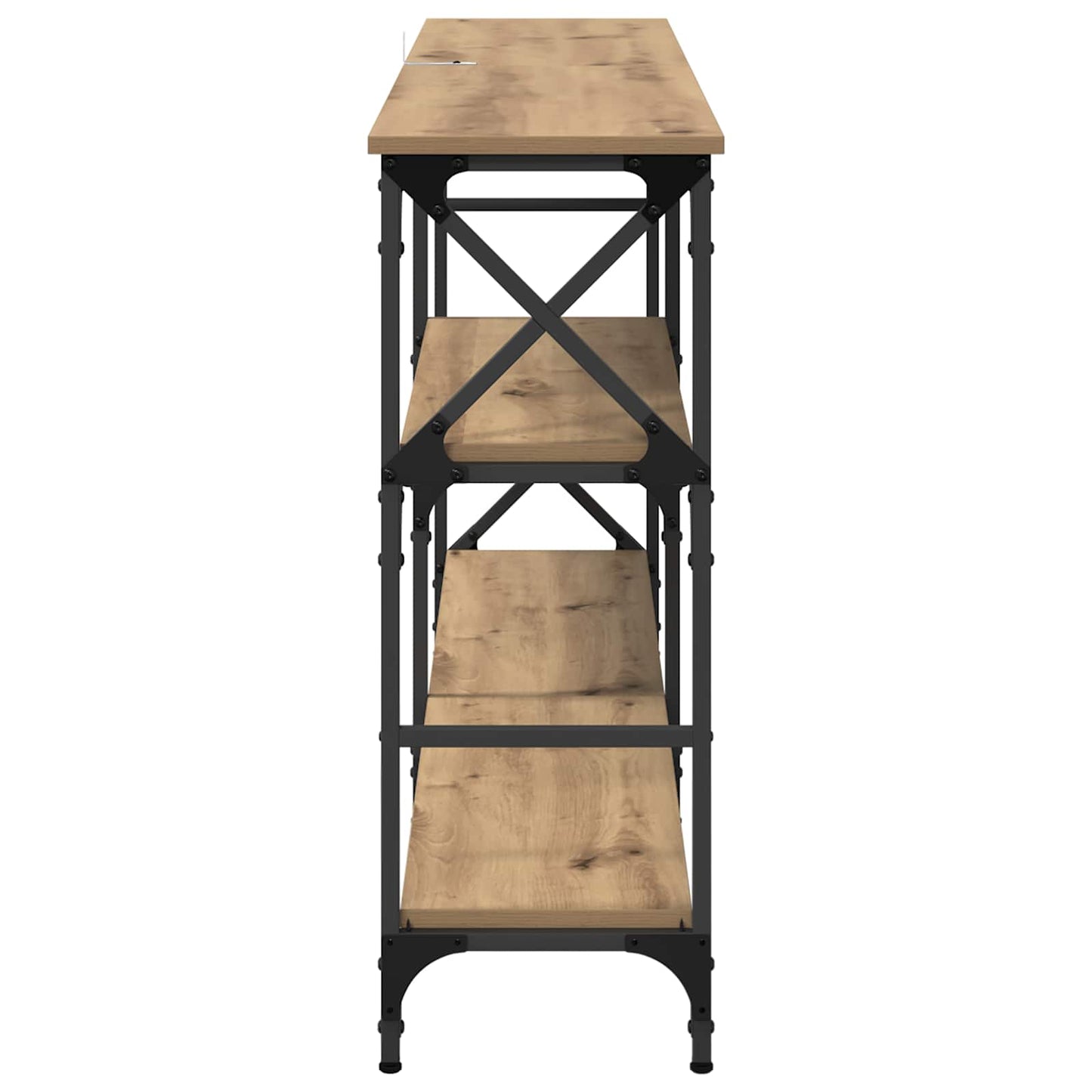 Console Table Artisan Oak 150 x 29 x 76.5 cm Engineered Wood