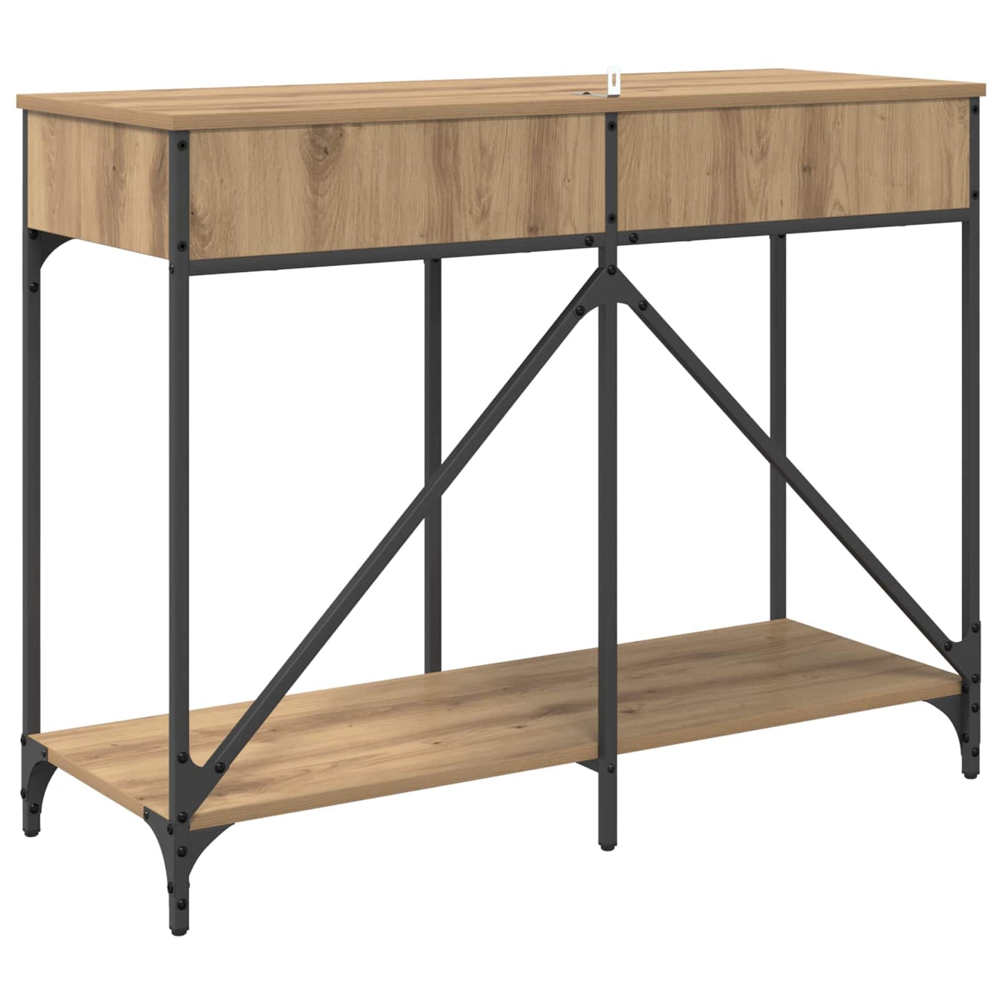 Console Table Artisan Oak 100 x 39 x 78.5 cm Engineered Wood