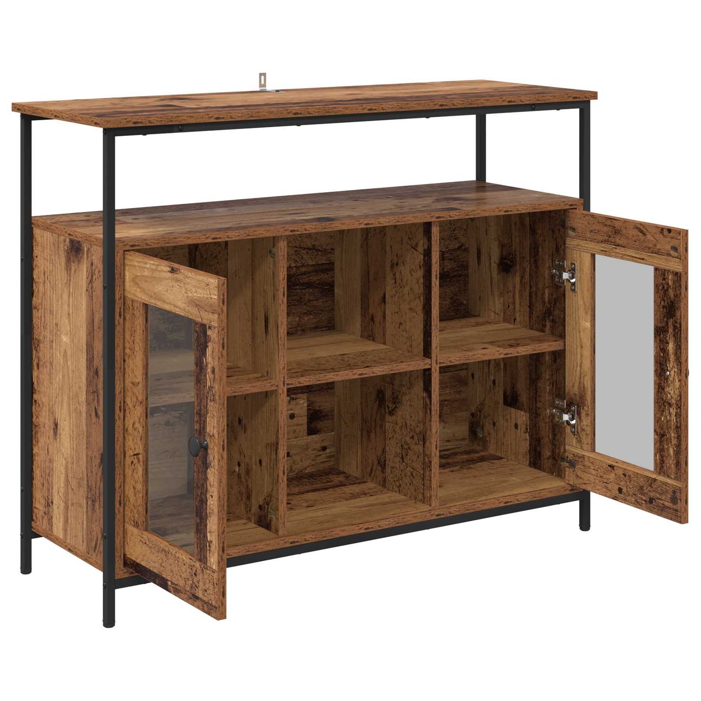 Sideboard Old Wood 100 x 35 x 80 cm Engineered Wood