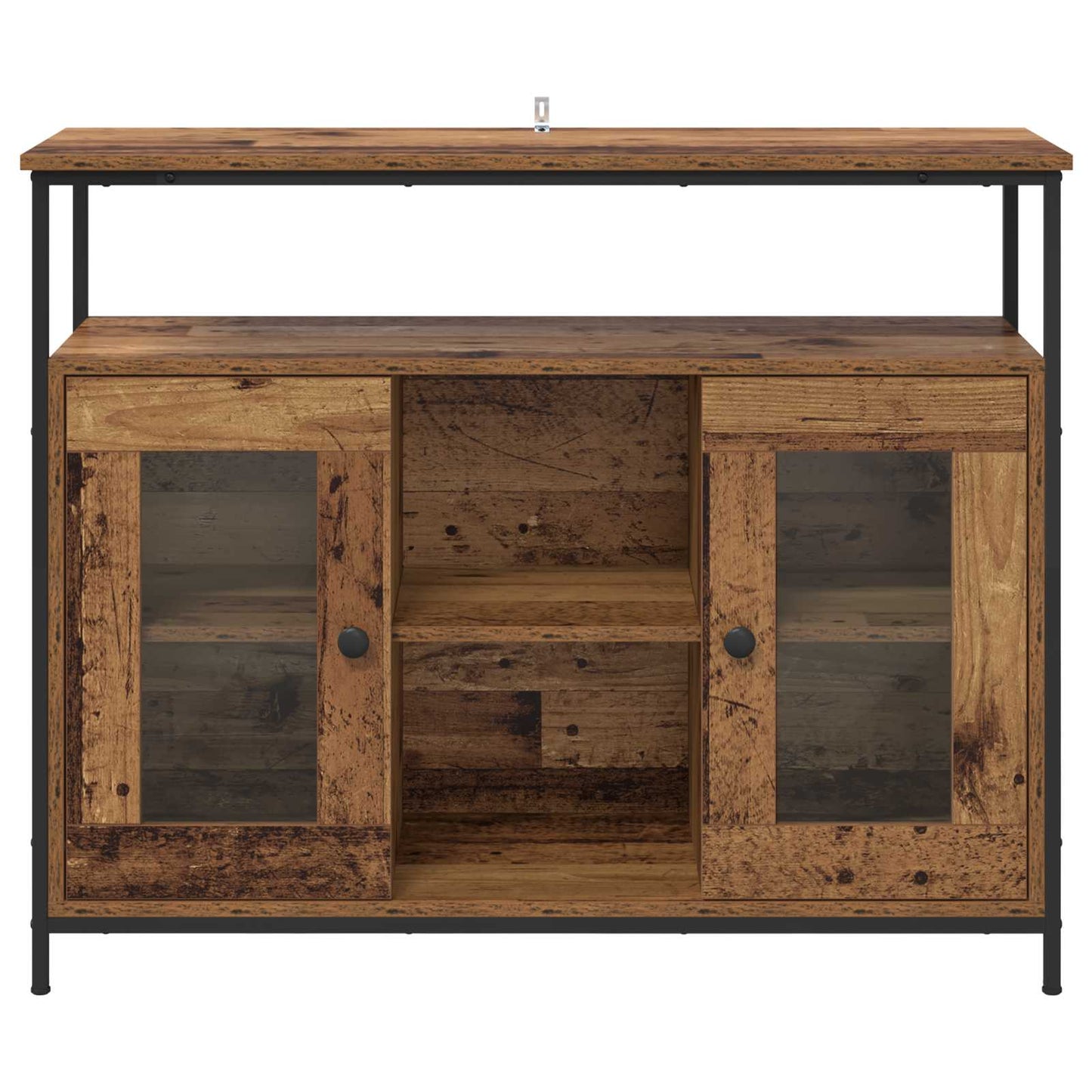 Sideboard Old Wood 100 x 35 x 80 cm Engineered Wood