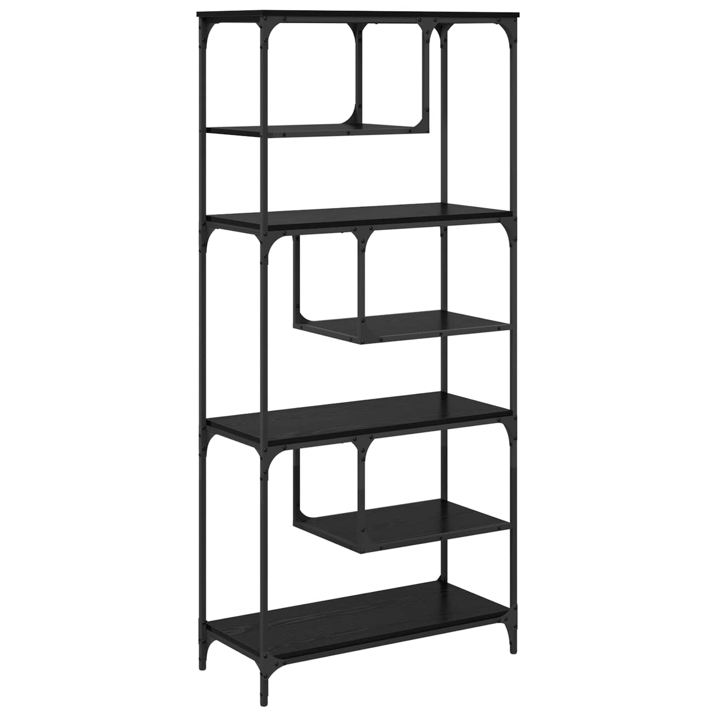 Bookcase Black oak Engineered wood