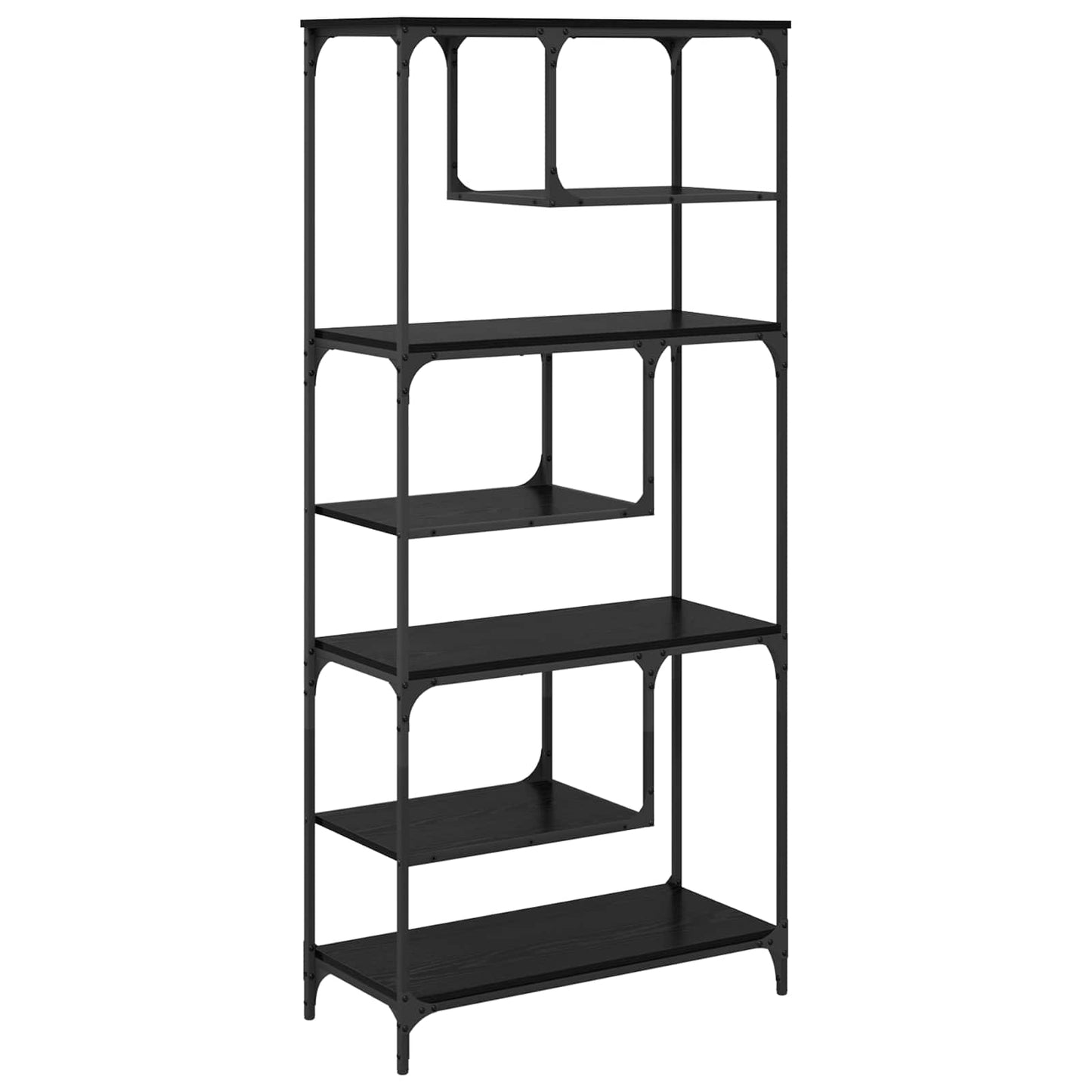 Bookcase Black oak Engineered wood