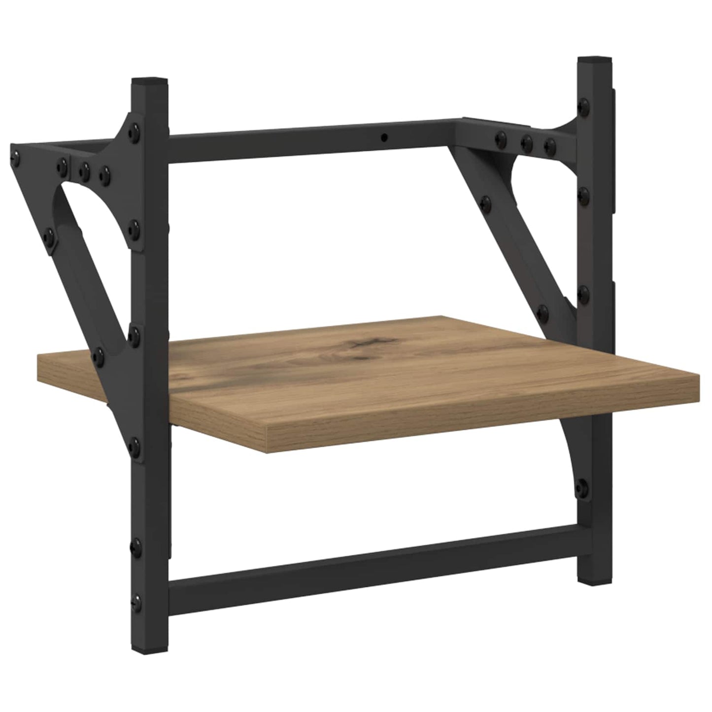 Wall Shelf Set with Shelf 6 pcs Artisan Oak 100 x 25 x 30 cm