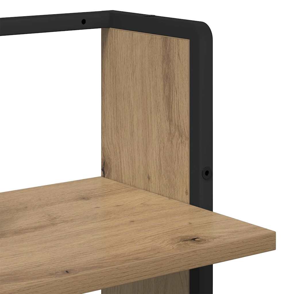 Wall Shelf Wall-Mounted Artisan Oak 30 x 25 x 100 cm