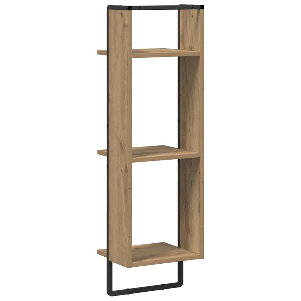 Wall Shelf Wall-Mounted Artisan Oak 30 x 25 x 100 cm