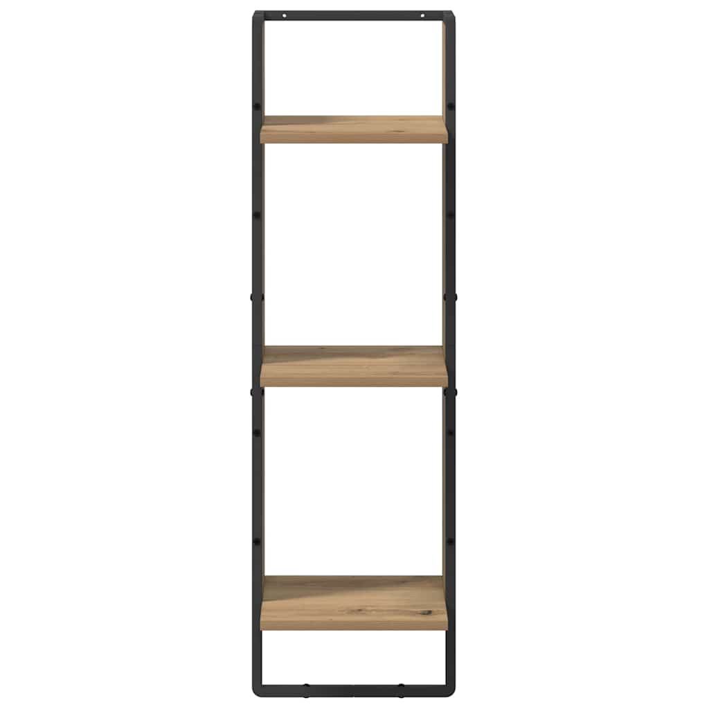 Wall Shelf Wall-Mounted Artisan Oak 30 x 25 x 100 cm