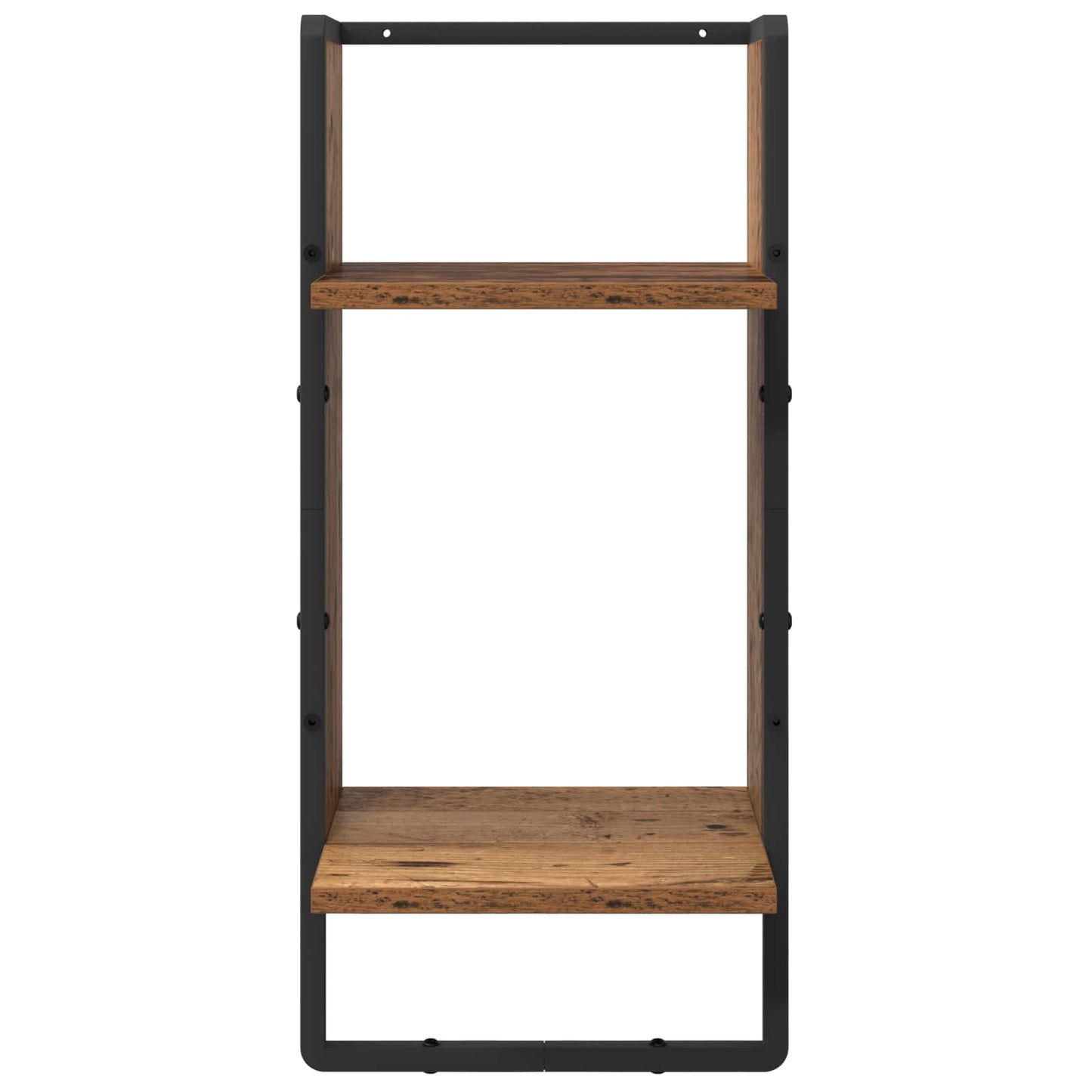 Wall Shelf Set 4 pcs Old Wood 65 x 25 x 30 cm Engineered Wood