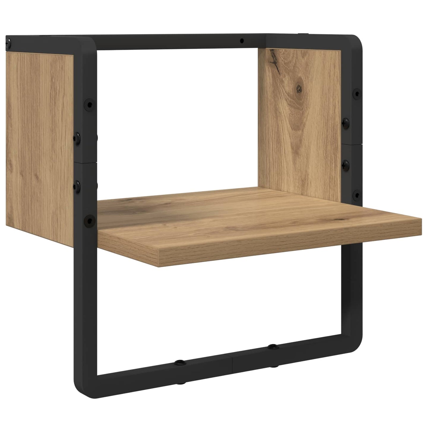 Wall Shelf Set with Shelf 6 pcs Artisan Oak 100 x 25 x 30 cm