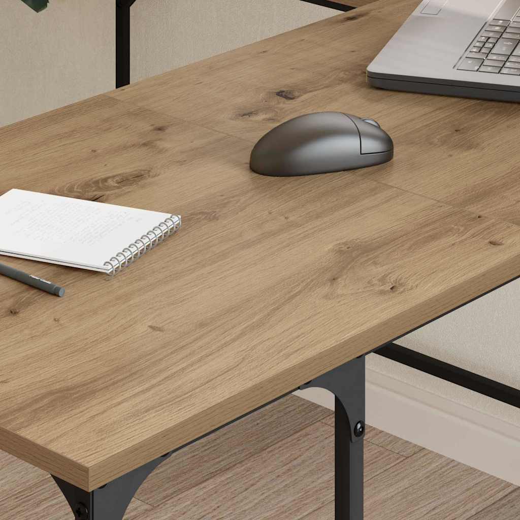 Desk Artisan Oak Engineered Wood 139 x 139 x 75 cm