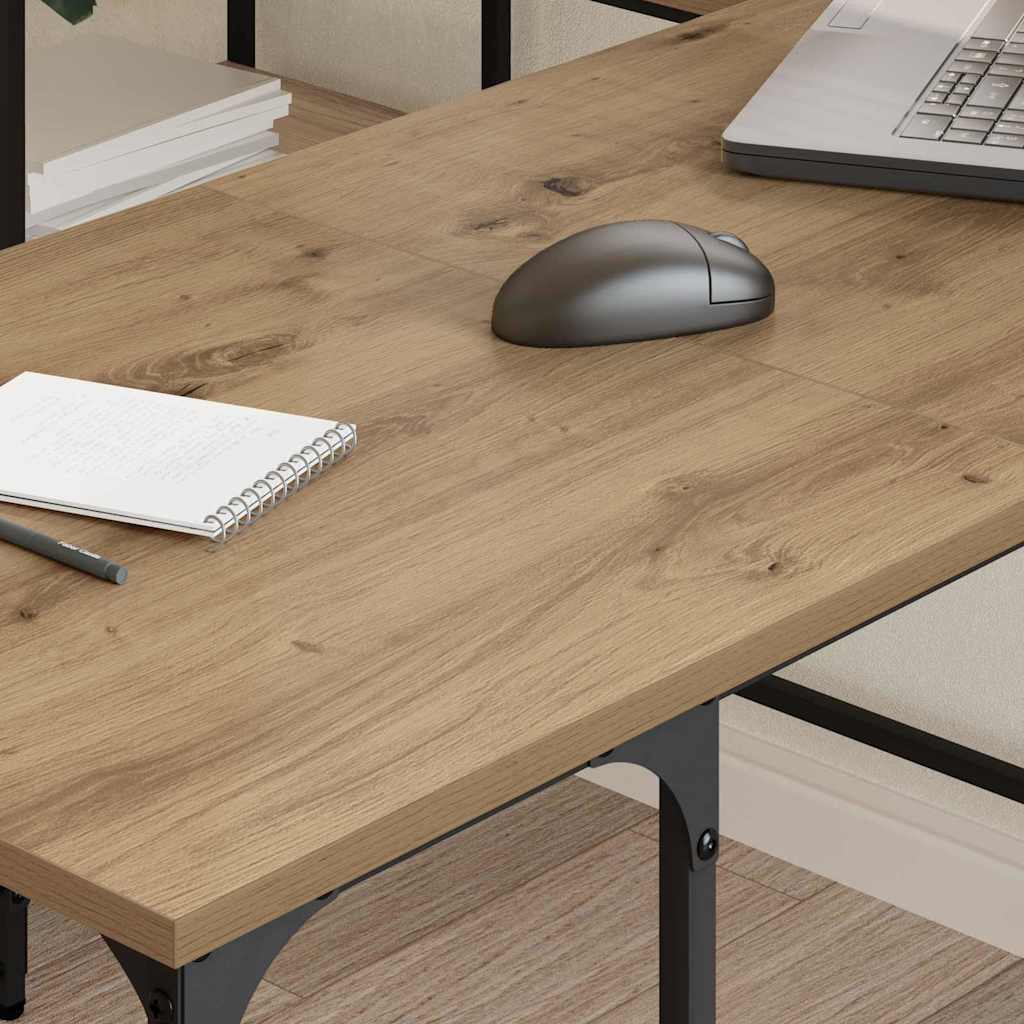 Desk Artisan Oak Engineered Wood 139 x 139 x 75 cm
