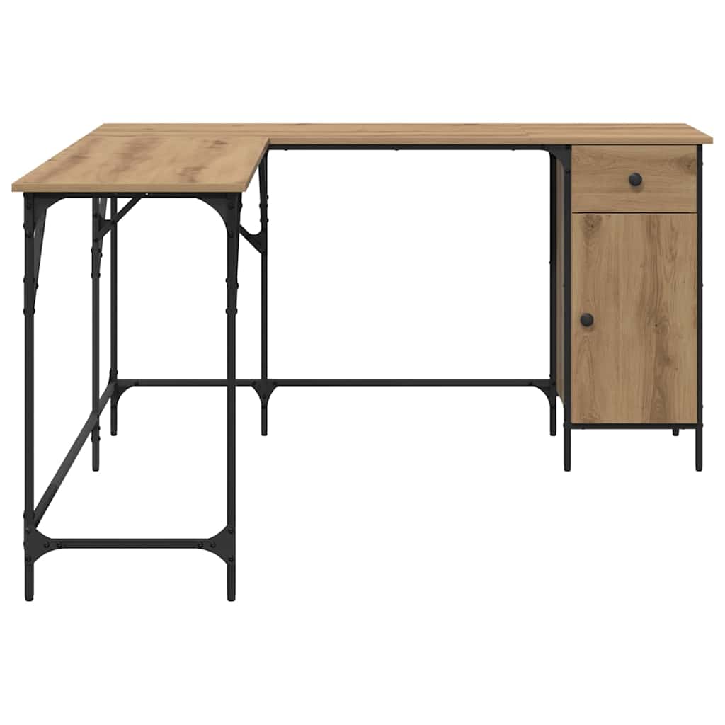 Desk Artisan Oak Engineered Wood 141 x 141 x 75 cm