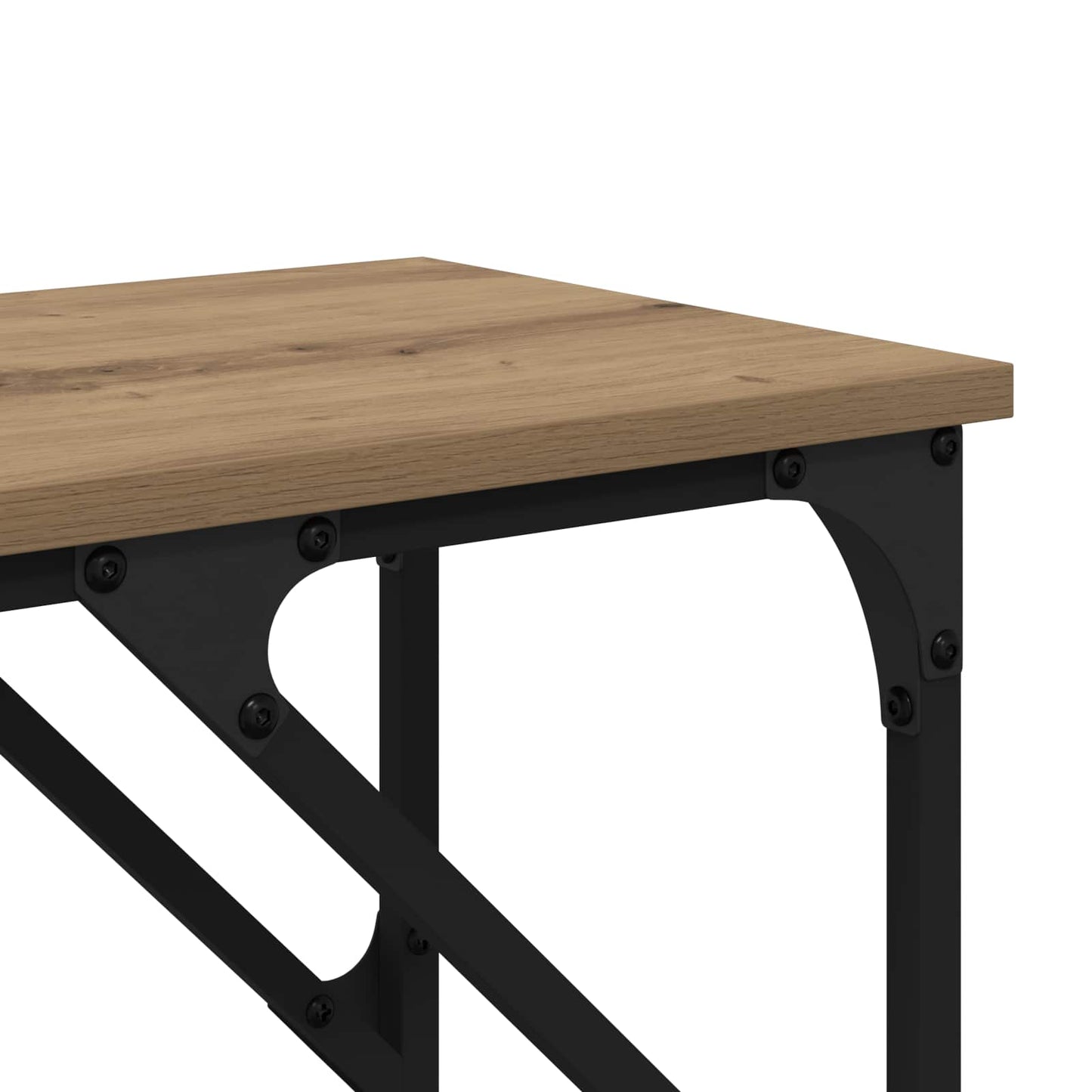 Console Table Artisan Oak 180 x 30 x 75 cm Engineered Wood