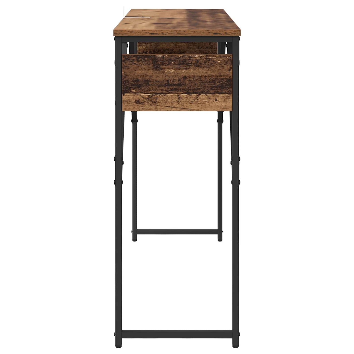 ConsoleTable Old Wood 105x30x75cm Engineered Wood