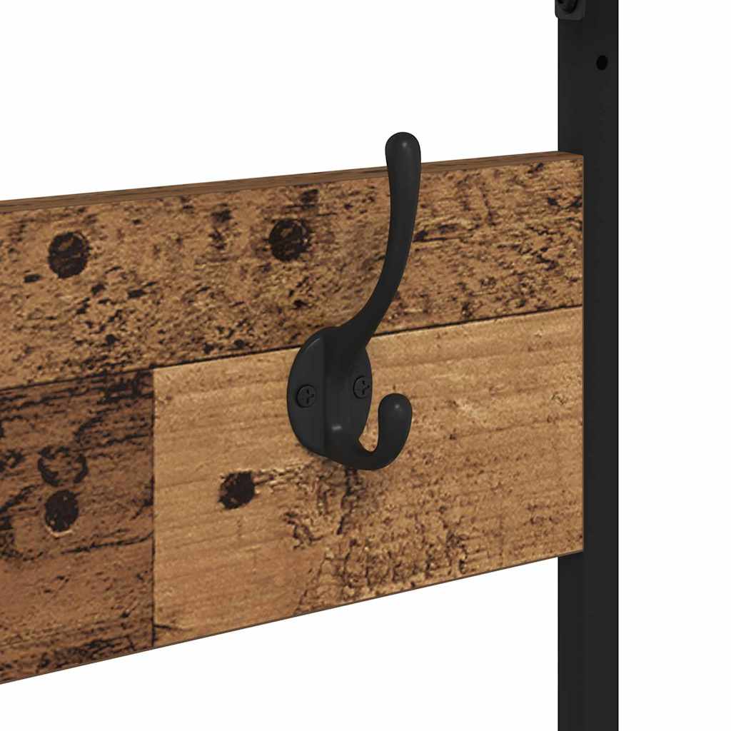 Clothes Rack Old Wood 100 x 41 x 184 cm Engineered Wood