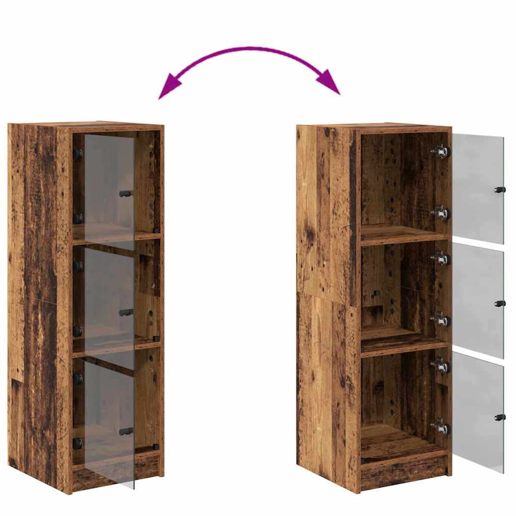 Highboard Old Wood 35 x 37 x 109 cm Engineered Wood