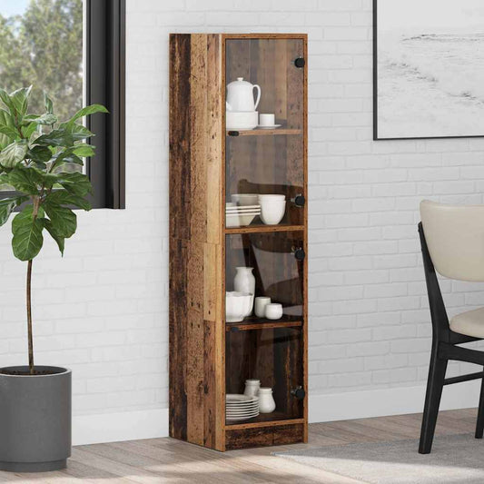 Highboard Old Wood 35 x 37 x 142 cm Engineered Wood