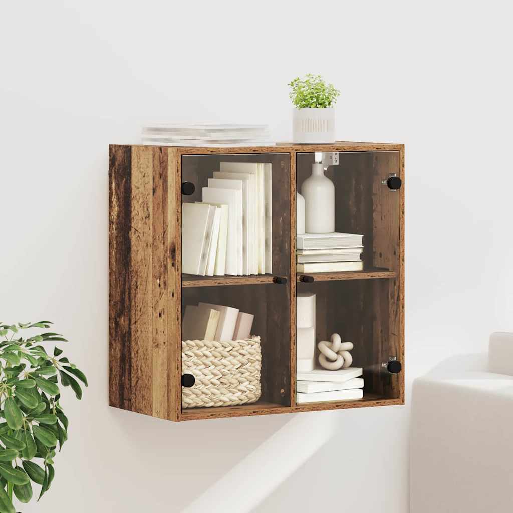 Wall Cabinet Old Wood 68 x 37 x 68.5 cm Engineered Wood