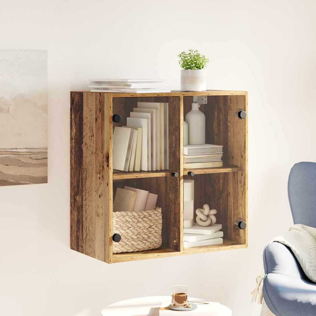 Wall Cabinet Old Wood 68 x 37 x 68.5 cm Engineered Wood