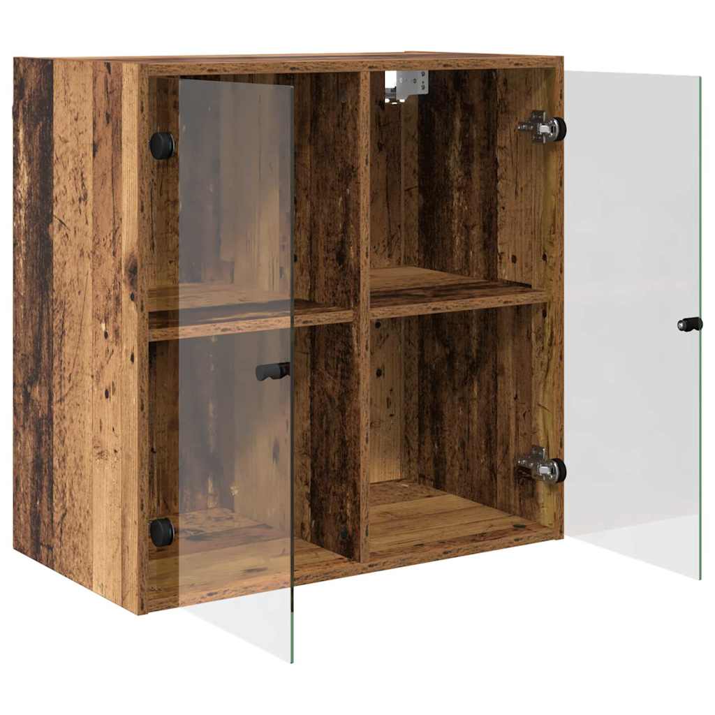 Wall Cabinet Old Wood 68 x 37 x 68.5 cm Engineered Wood