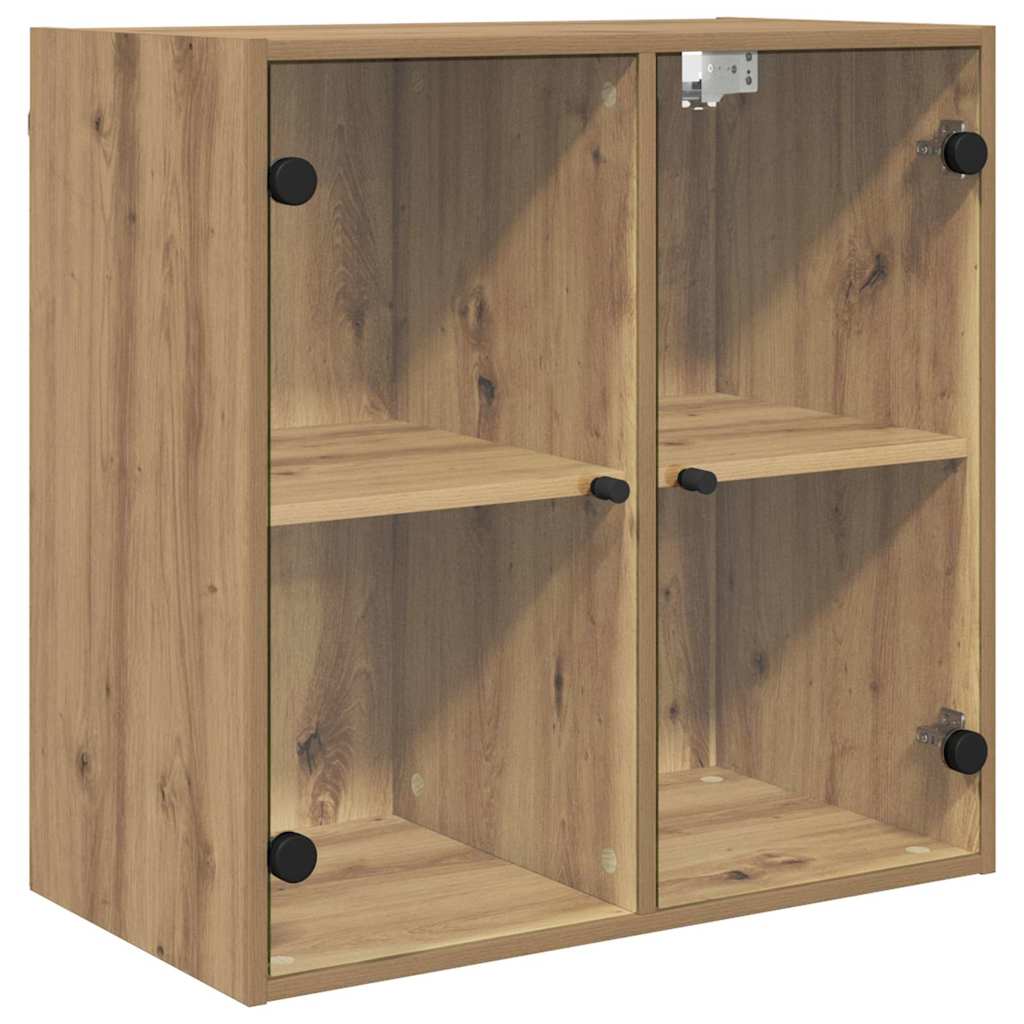 Wall Cabinet 68 x 37 x 68.5 cm Engineered Wood Artisan Oak