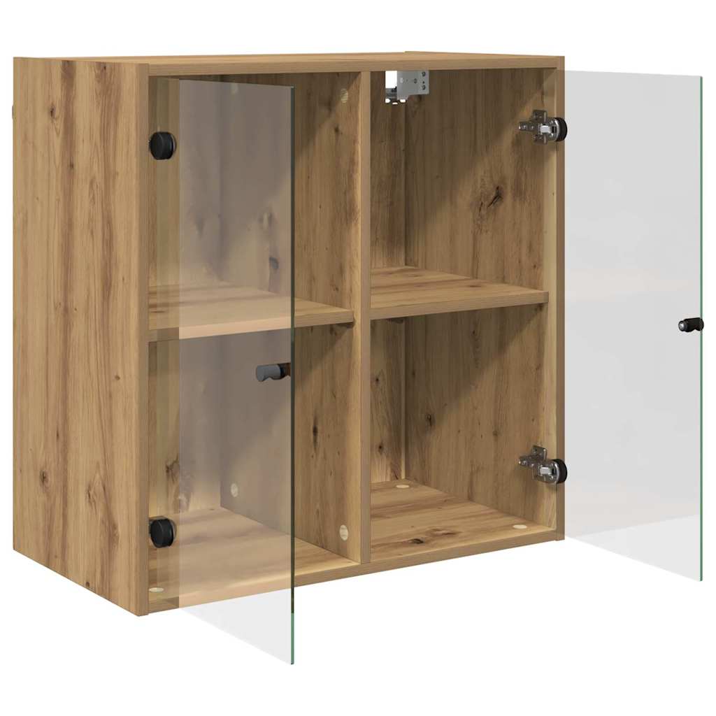 Wall Cabinet 68 x 37 x 68.5 cm Engineered Wood Artisan Oak