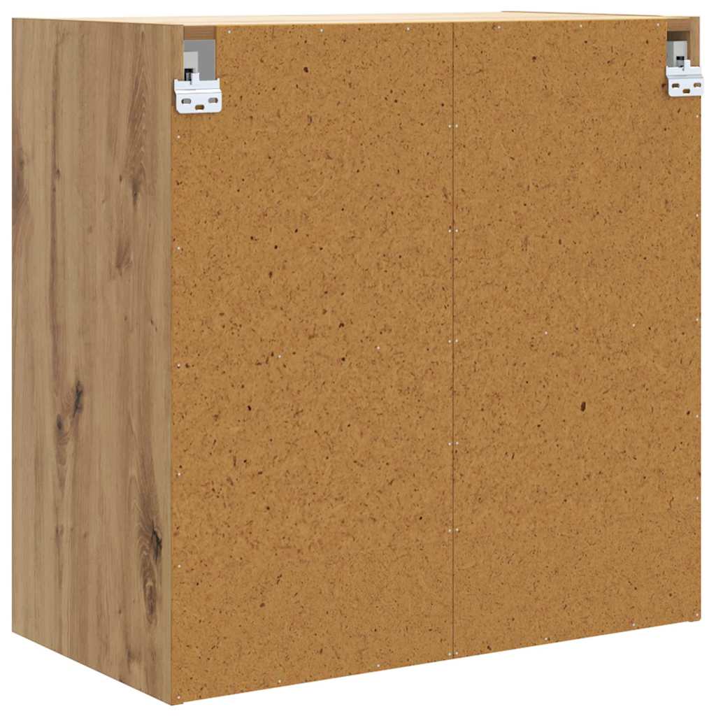 Wall Cabinet 68 x 37 x 68.5 cm Engineered Wood Artisan Oak