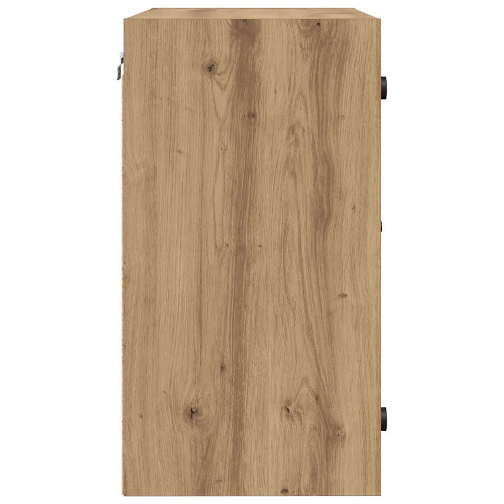 Wall Cabinet 68 x 37 x 68.5 cm Engineered Wood Artisan Oak