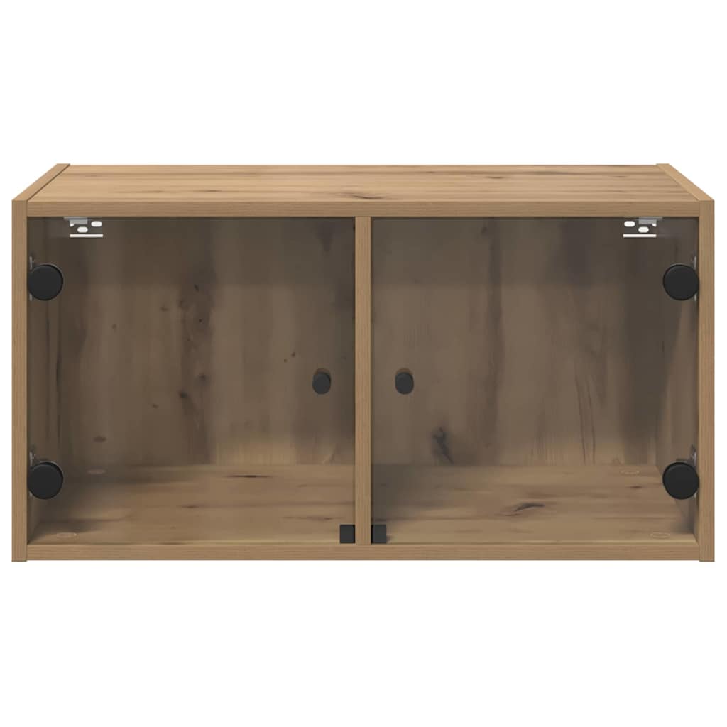 Wall Cabinets 2 pcs 68 x 37 x 35 cm Engineered Wood Artisan Oak
