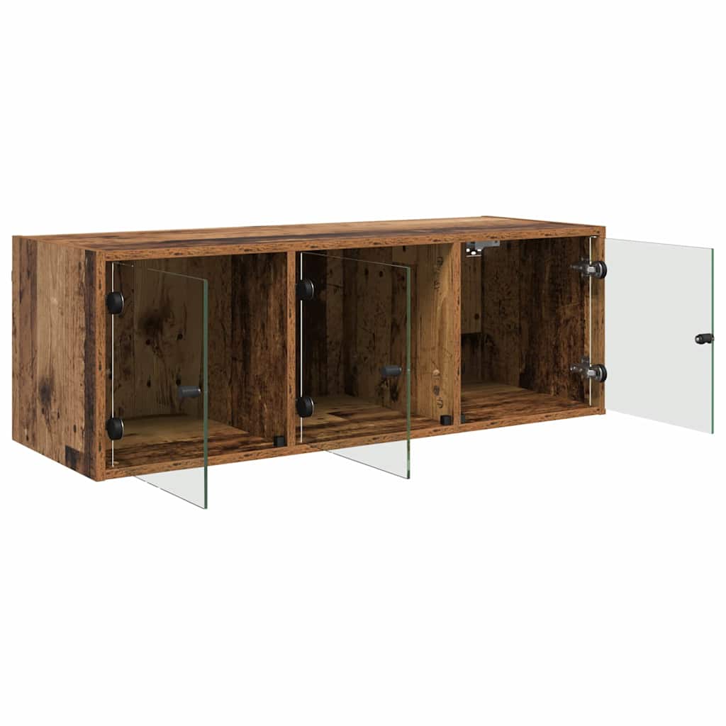 Wall Cabinet Old Wood 102 x 37 x 35 cm Engineered Wood