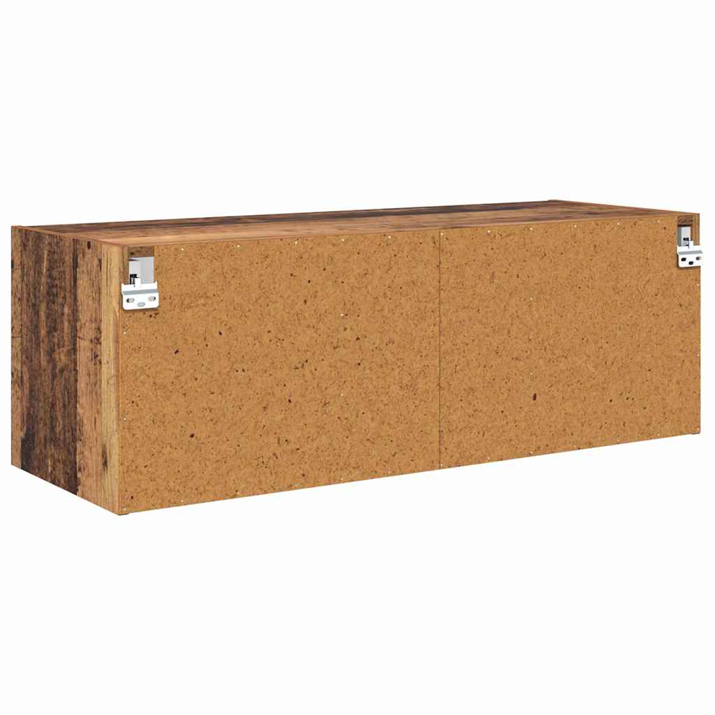 Wall Cabinet Old Wood 102 x 37 x 35 cm Engineered Wood