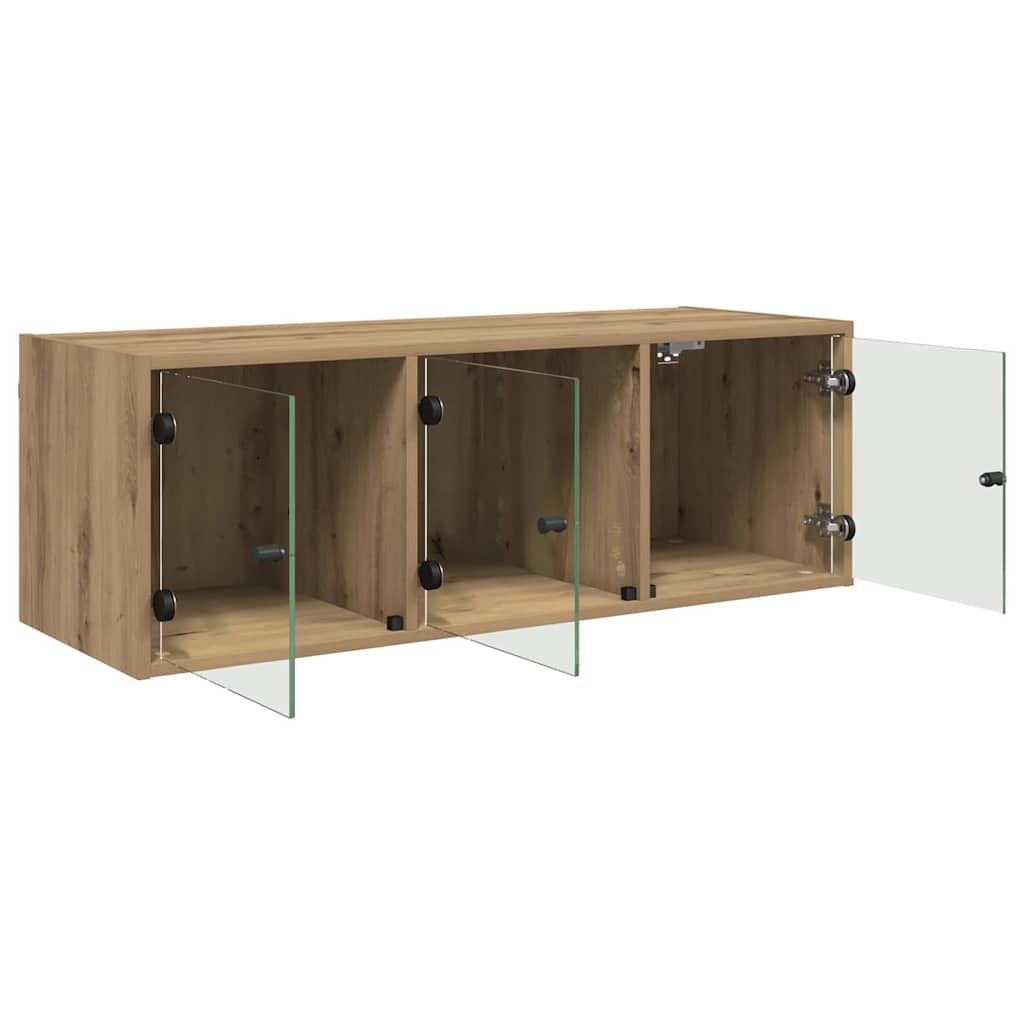 Wall Cabinet 102 x 37 x 35 cm Engineered Wood Artisan Oak
