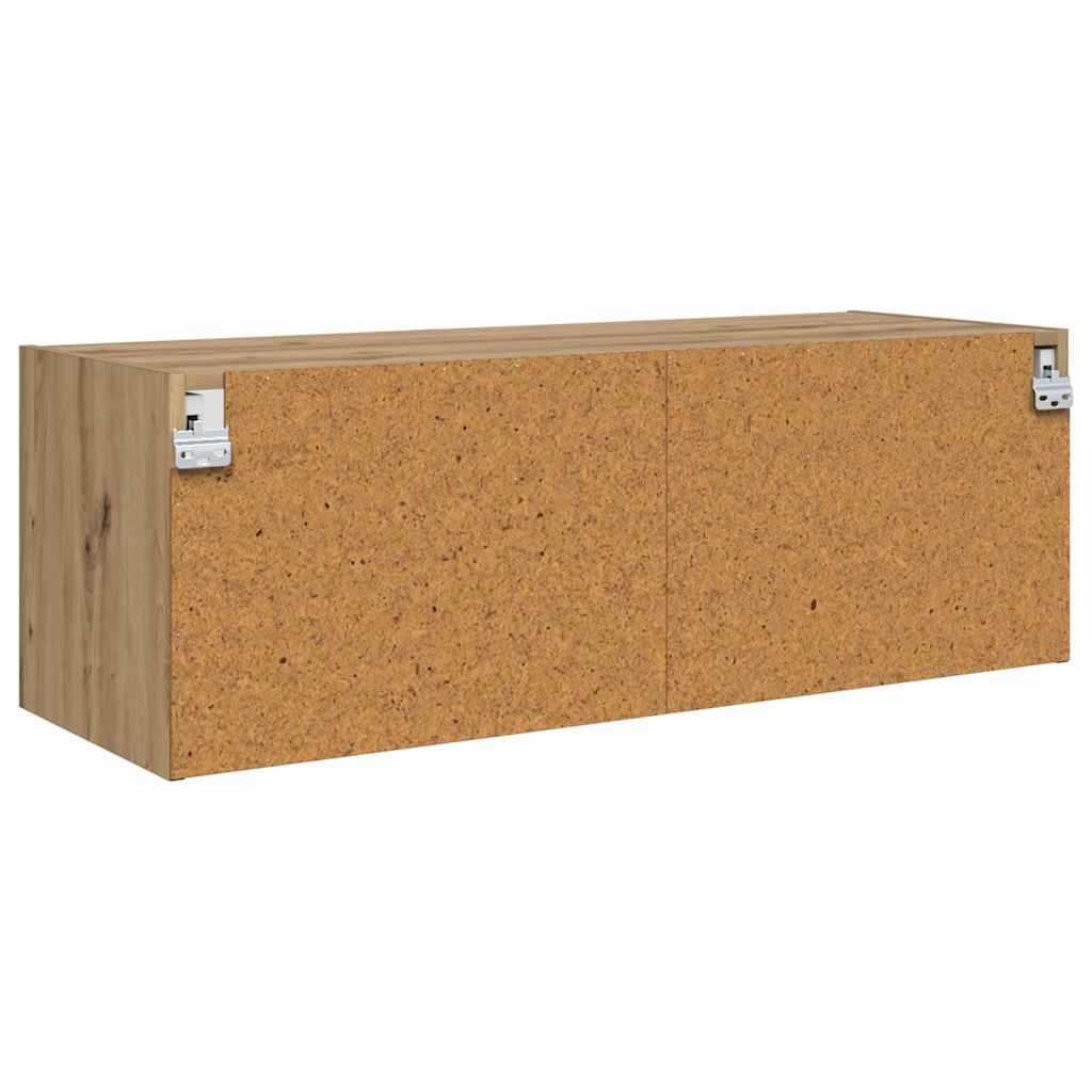 Wall Cabinet 102 x 37 x 35 cm Engineered Wood Artisan Oak