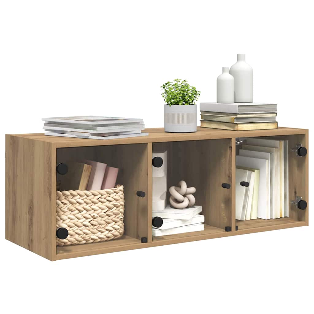 Wall Cabinet 102 x 37 x 35 cm Engineered Wood Artisan Oak