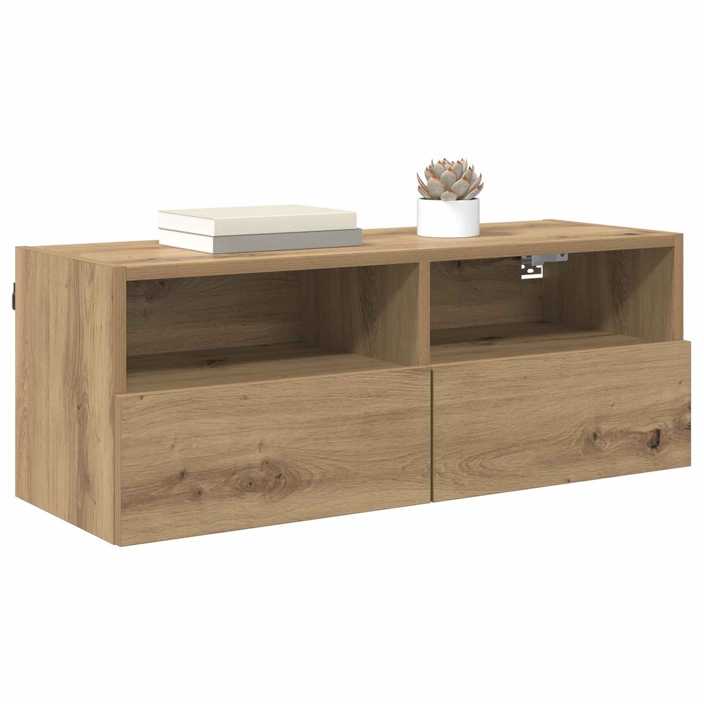 TV Wall Cabinets Wall-mounted 2 pcs Artisan Oak 80 x 30 x 30 cm