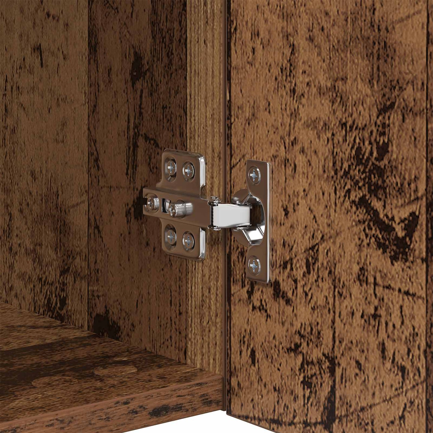 TV Wall Cabinet Old Wood 40.5x30x40cm Engineered Wood