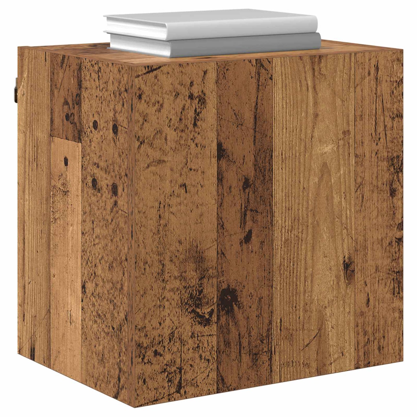 TV Wall Cabinet Old Wood 40.5x30x40cm Engineered Wood