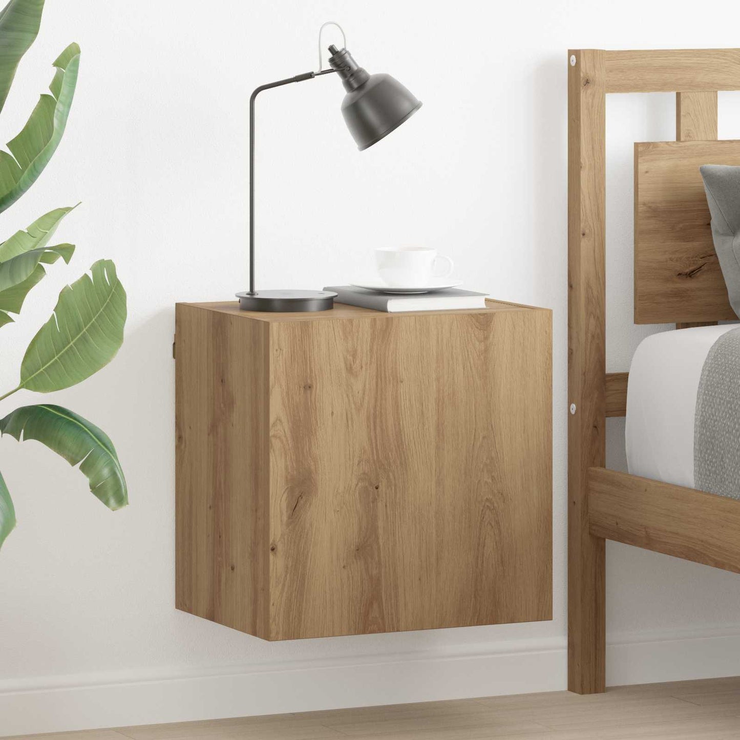 TV Wall Cabinets 2 pcs Artisan Oak 40.5x30x40cm Engineered Wood