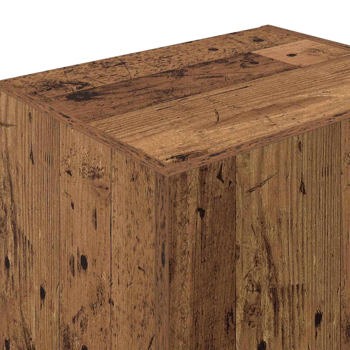 TV Wall Cabinet Old Wood 40.5 x 30 x 102 cm Engineered Wood