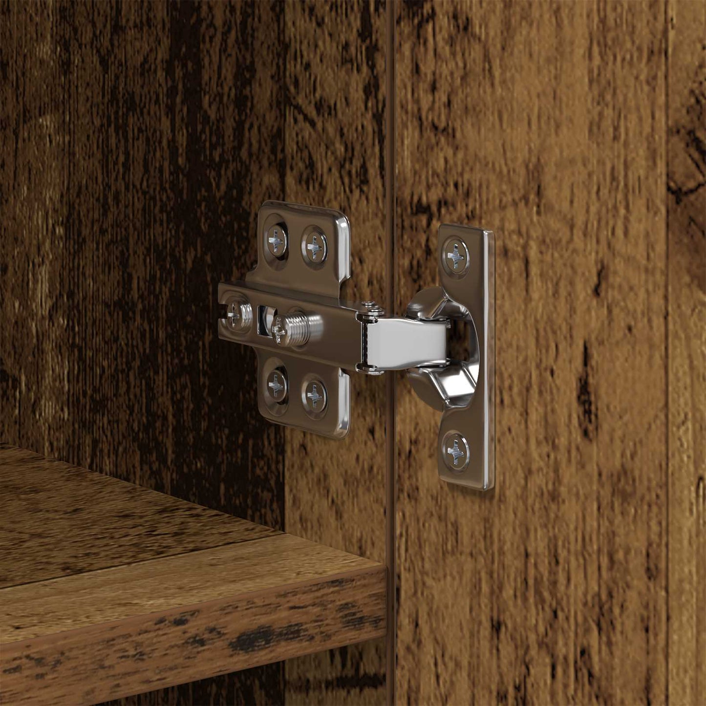 TV Wall Cabinet 40.5 x 30 x 102 cm Old Wood Engineered Wood