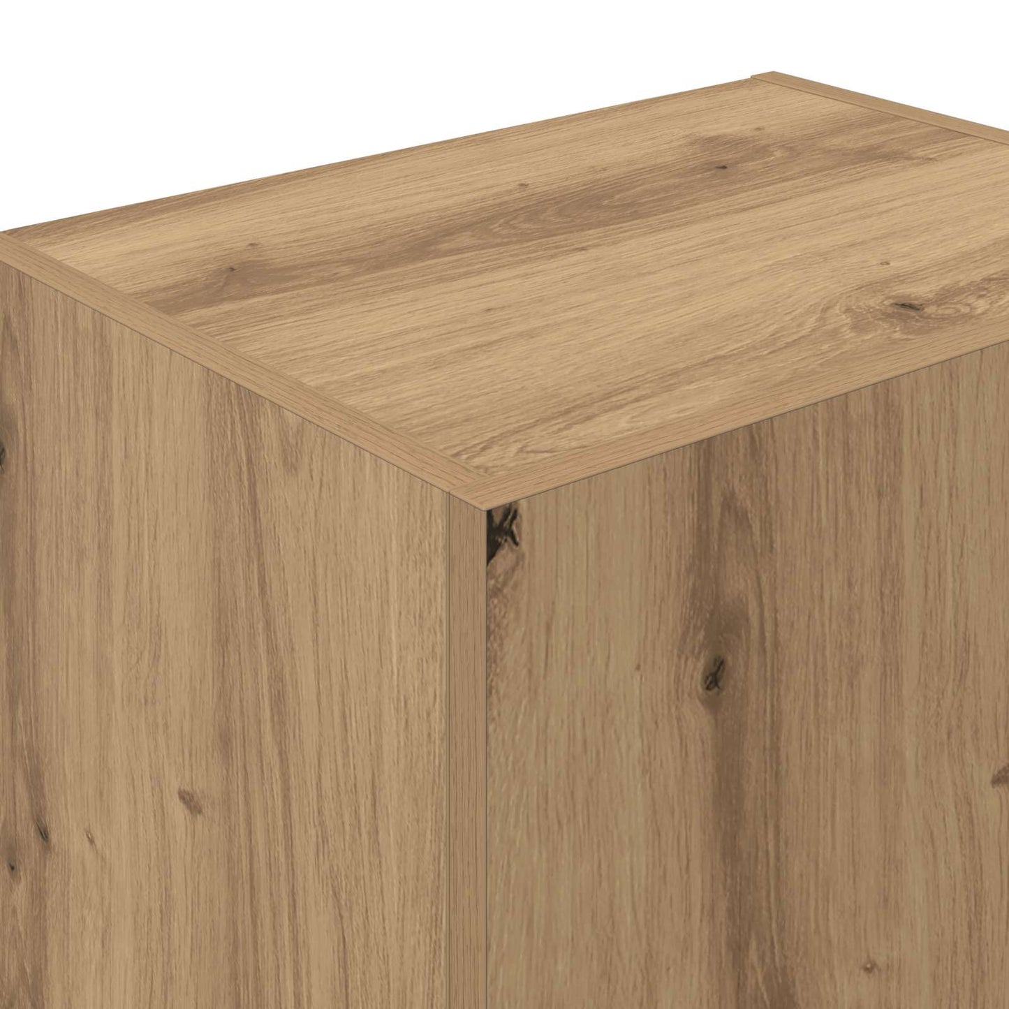 TV Wall Cabinet Artisan Oak 40.5 x 30 x 102 cm Engineered Wood