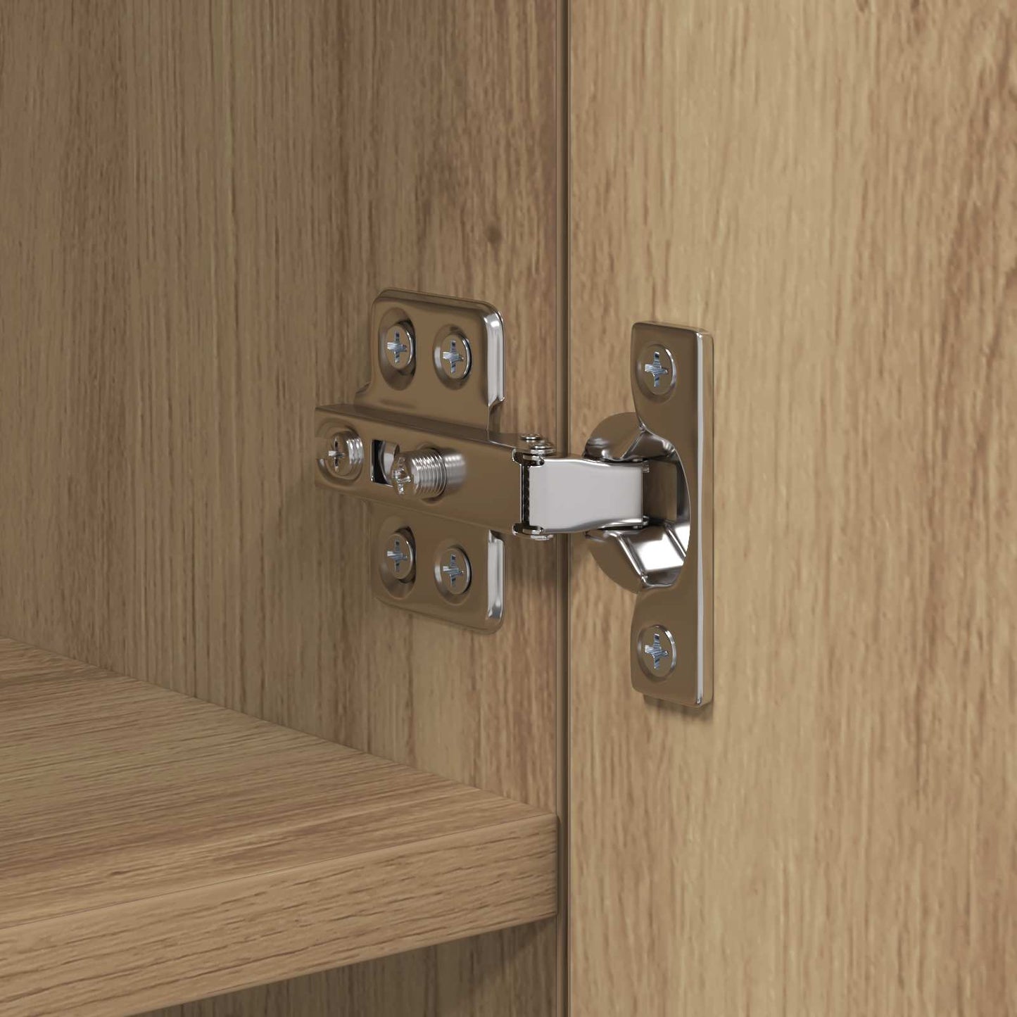 TV Wall Cabinet Artisan Oak 40.5 x 30 x 102 cm Engineered Wood