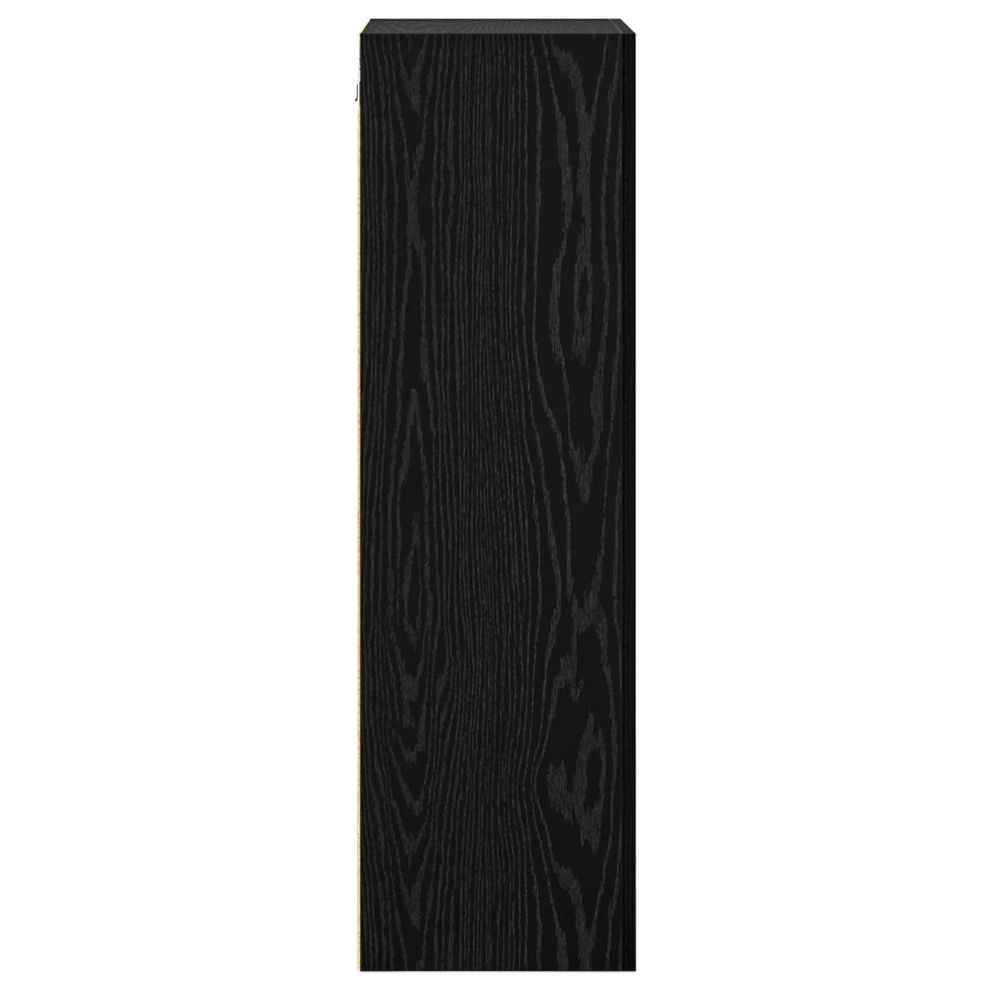 TV Wall Cabinet 40.5 x 30 x 102 cm Black Oak Engineered Wood