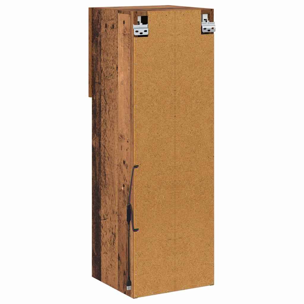 Wall-mounted TV Cabinets 2 pcs Old Wood 30.5 x 30 x 90 cm