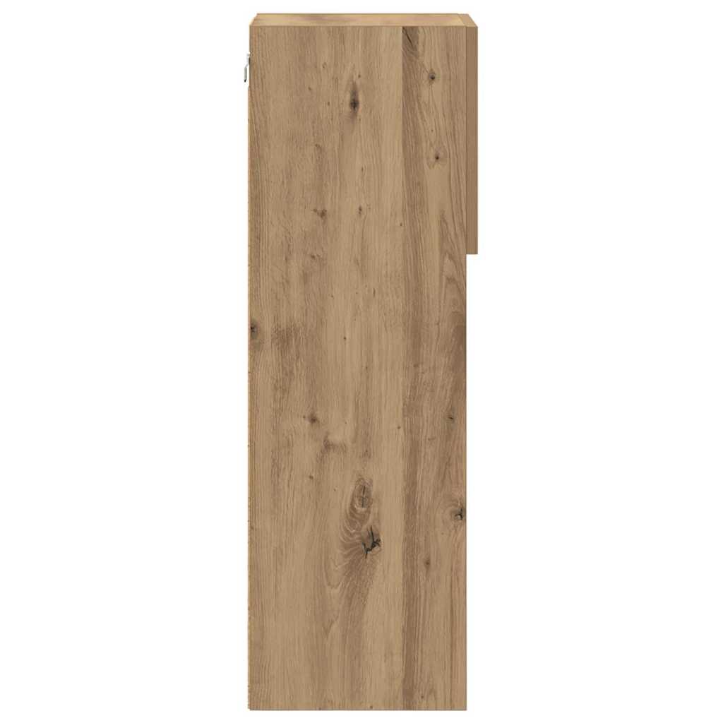 Wall-mounted TV Cabinets 2 pcs Artisan Oak 30.5 x 30 x 90 cm